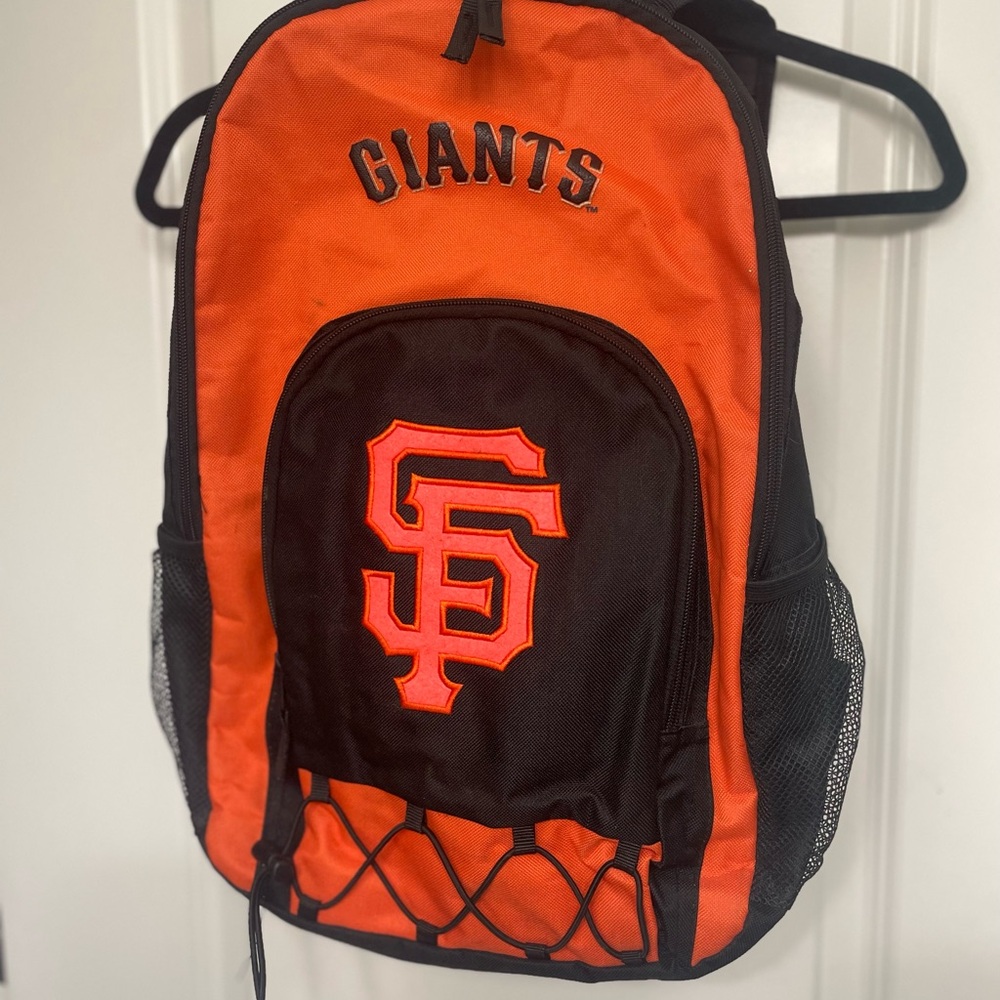 Giants Orange and Black Backpack